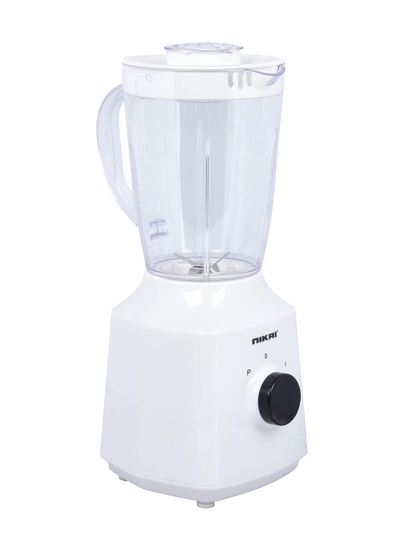 NIKAI 2 speed with pulse 1.5L plastic jar with 1 dry mill, extra 1.5L plastic jar with safety thermostat Capacity 350-600W 1.5 L 350 W NB1900NA1/ NB2900EB2 White - Image 2