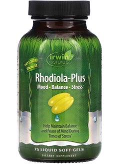 Rhodiola-Plus, 75 Liquid Soft-Gels