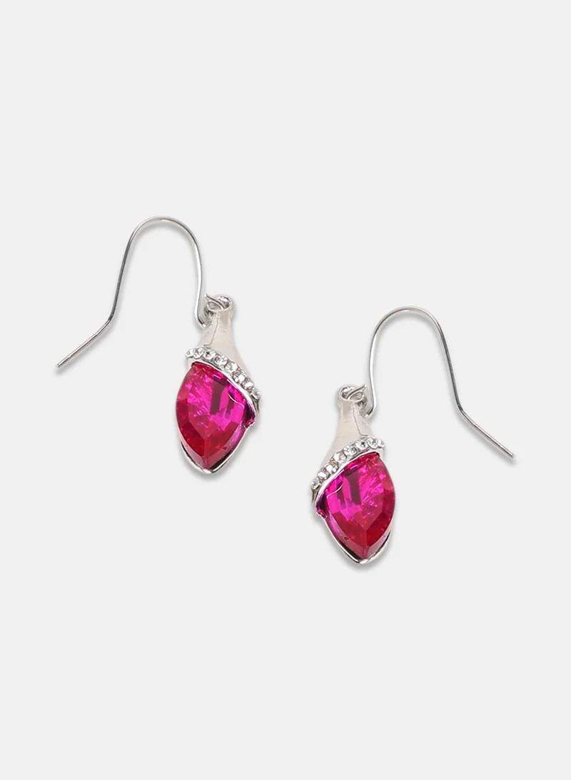 SOHI Marquise Artificial Drop Earring Jewellery