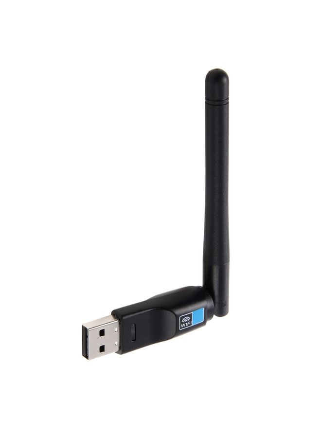 BURAQ 2 in 1 Bluetooth 4.0 + 150Mbps 2.4GHz USB WiFi Wireless Adapter with 2D1 External Antenna  - Image 2