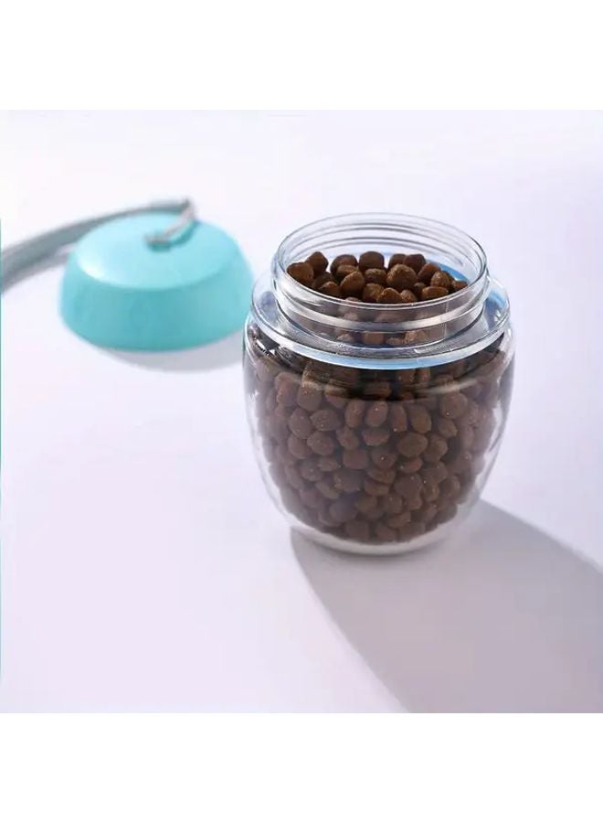 وعاء ماء محمول للحيوانات الأليفة 350 مل أبيض للكلاب والقطط للمشي الخارجي والتخييم والسفر - Image 4