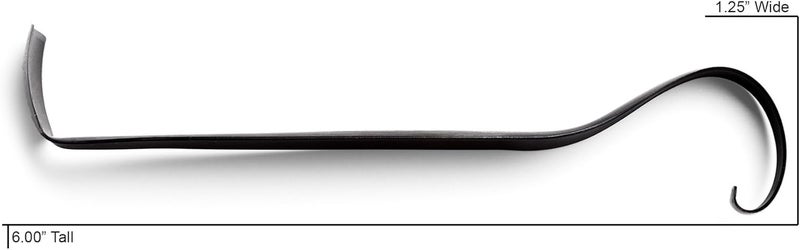 Mudtools Do·All Trim Tool: Double Ended Pottery Trimming Tool for Wheel Throwing, Clay Cutting Edge, Loop Shape Curled End, Ceramic Smoothing Surface, Made in The USA - Image 2
