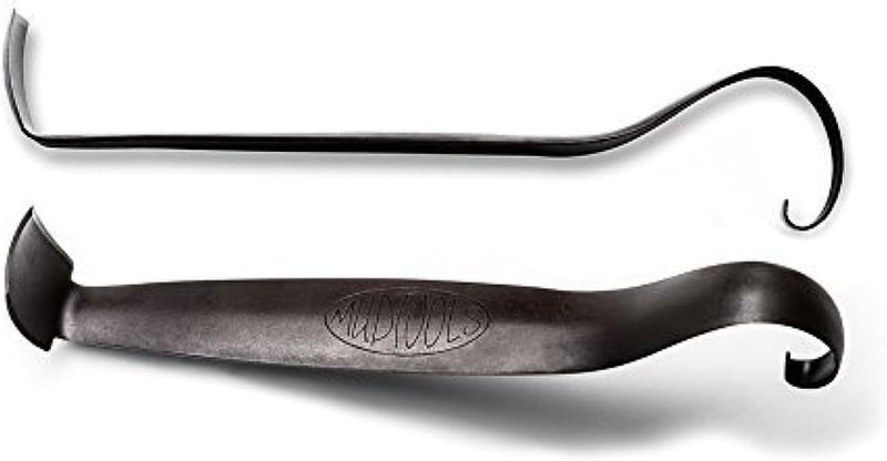 Mudtools Do·All Trim Tool: Double Ended Pottery Trimming Tool for Wheel Throwing, Clay Cutting Edge, Loop Shape Curled End, Ceramic Smoothing Surface, Made in The USA - Image 1