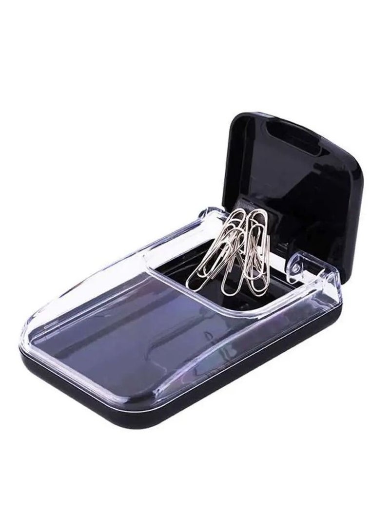 Deli Magnetic Paper Clip Dispenser Assorted Colours - Image 4