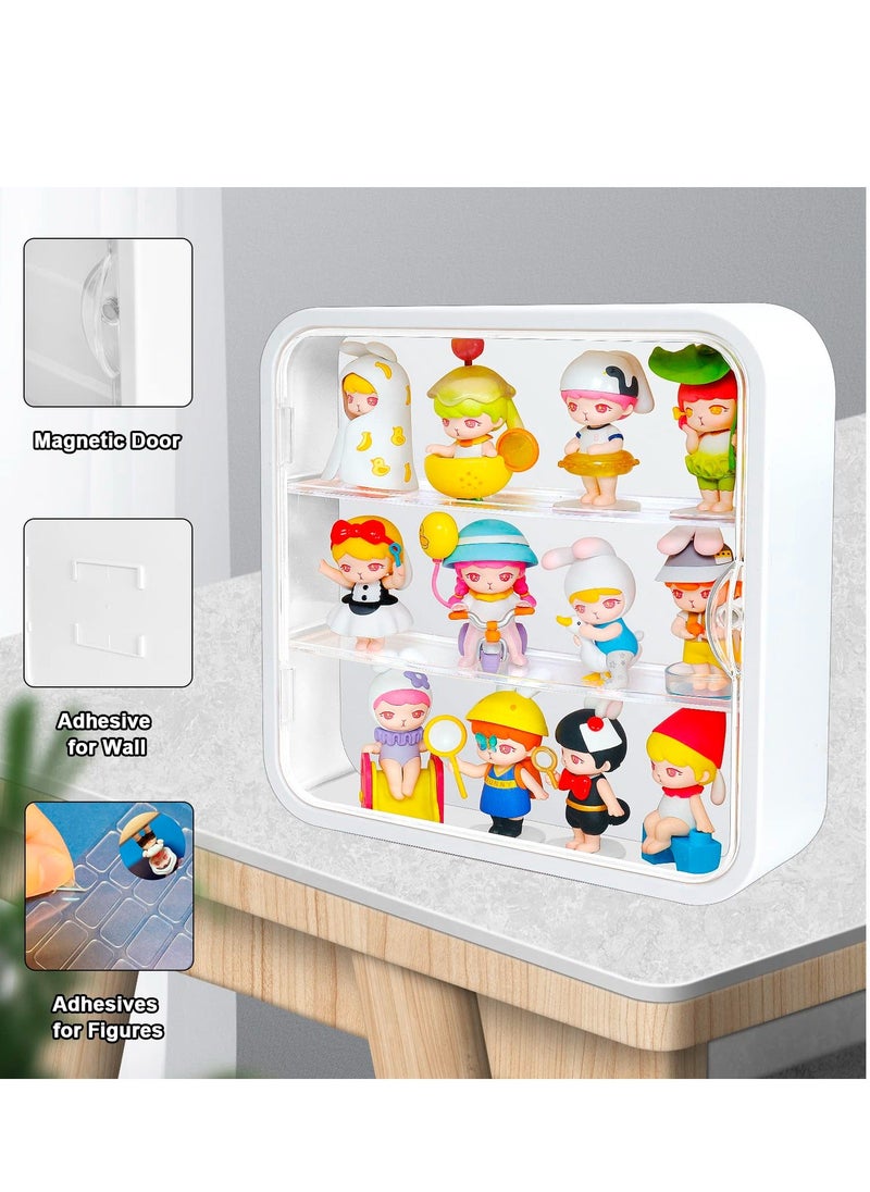 Generic - Clear Acrylic Display Case,Wall-Mounted Doll Storage Box, Dust-Proof Collectibles Action Figure, Suitable for Collectibles Action Figures Pop Mart - Image 1