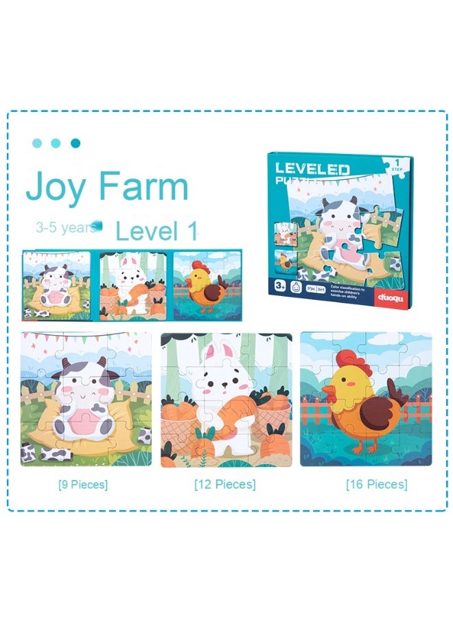 Magnetic Puzzle for Kids Age 3-6 - Early Learning Educational Toy