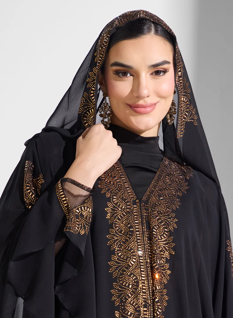 ARABIAN CLOSET Embellished Abaya