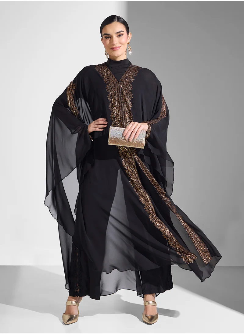 ARABIAN CLOSET Embellished Abaya