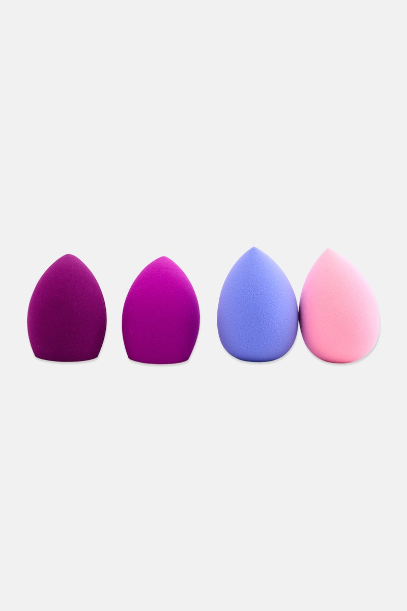 simple pleasures 4 Pieces Beauty Blenders Set, Multicolor - Image 4