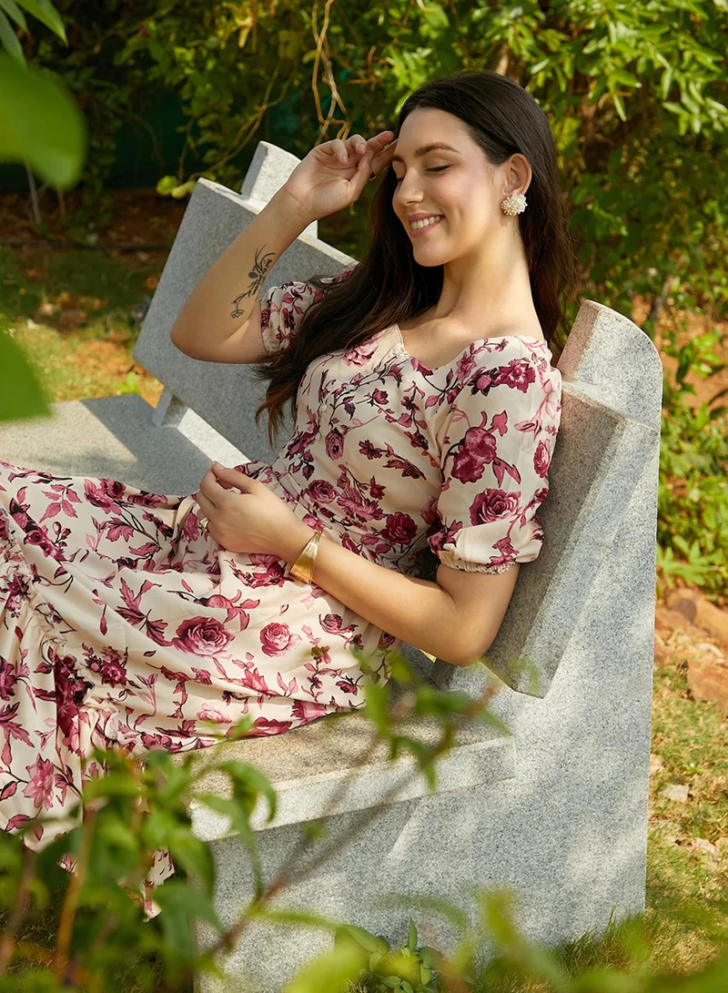 PINACOLADA Floral Print Dress