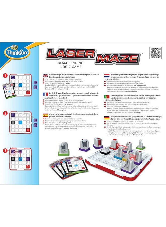 thinkfun Laser Maze Stem Toy Set | Brain-Boosting Game | Award-Winning Activity | Perfect For Boys And Girls Aged 8 And Up - Class 1  - Image 5