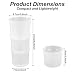 Fukaisu Piping Bag Holder for Filling Pastry Bags Holder Stand with 10 Sealing Ring Silicone Cake Decorating Accessory Stand Baking Tool Organizer Supplies for Cake Decorating Gadgets Icing Frosting Filling - Image 4