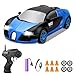 YUAN PLAN RC Drift Car 124 4WD Drifting RC Cars 24GHz High Speed Remote Control Car with LED Light and Drift Tires Racing Toy Cars for Kids Boys Girls Adults Blue - Image 2