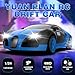 YUAN PLAN RC Drift Car 124 4WD Drifting RC Cars 24GHz High Speed Remote Control Car with LED Light and Drift Tires Racing Toy Cars for Kids Boys Girls Adults Blue - Image 4