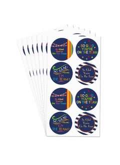 Top label 2 Inch Employee Thank You Appreciation Favor Labels,You Are Awesome Business Employees Welcome Stickers,Gratitude Stickers,240 Pcs  - Image 1