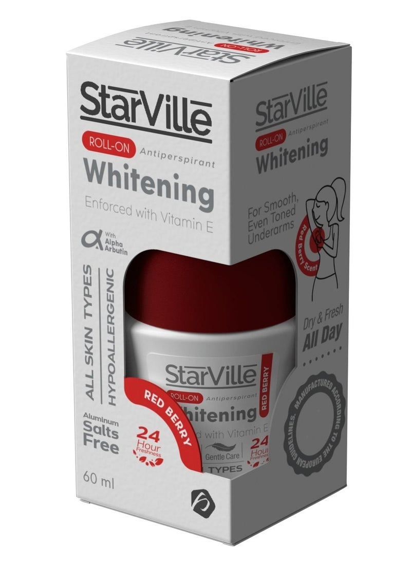 starville Whitening Roll on Redberry 60 ML  - Image 1