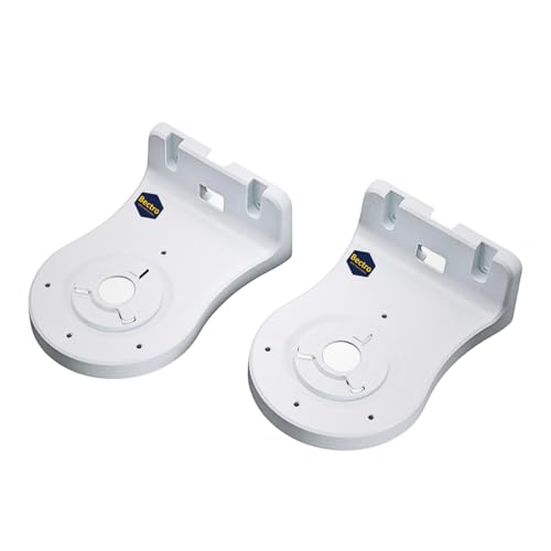 Bectro PVC Indoor & Outdoor Wall Mount L-Type Mounting Bracket Specially Designed to be Compatible with EZVIZ C6 Series & C4 Series Smart CCTV Security Cameras (Pack of 2) - Image 2