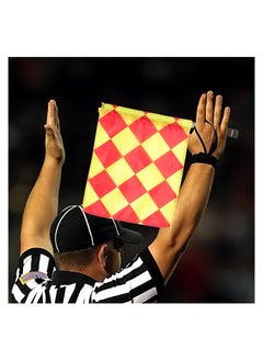 RATSAW Race Conducting Flags Set Referee Flag Whistle with Lanyard Soccer Red Yellow Cards Notebook and Pencil for Sports  Basketball  - Image 4