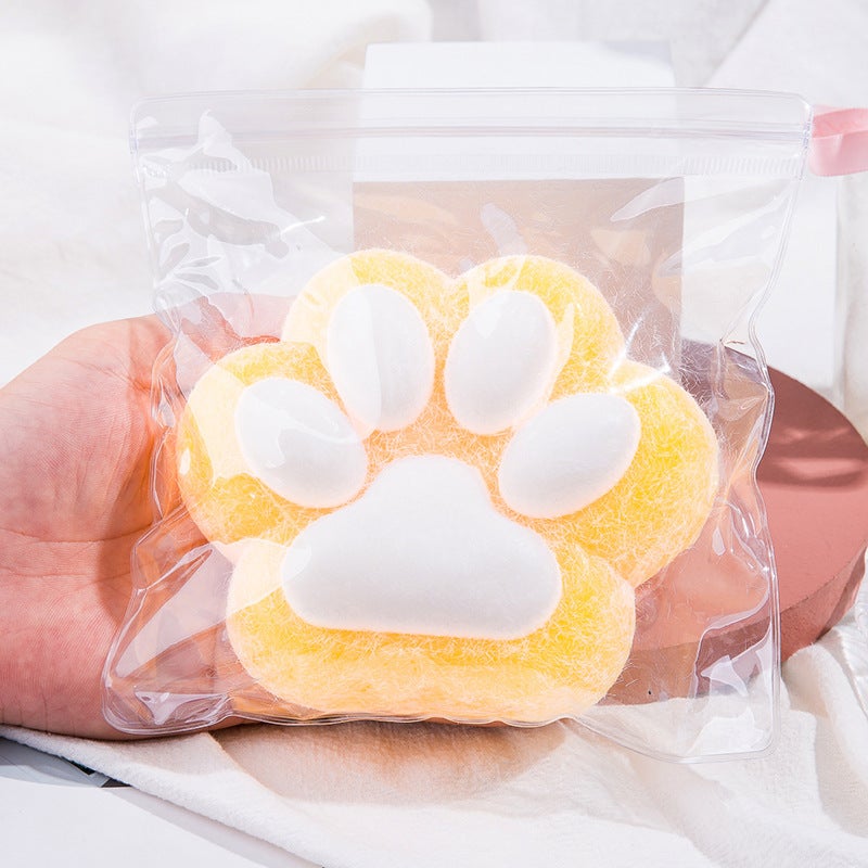 High-Appearance Super Cute Cat Paw Squishy Plush Ultra-Soft Stress Relief Toy Slow Rebound Internet-Famous Decompression Toy Cat Paw  Q - Image 5