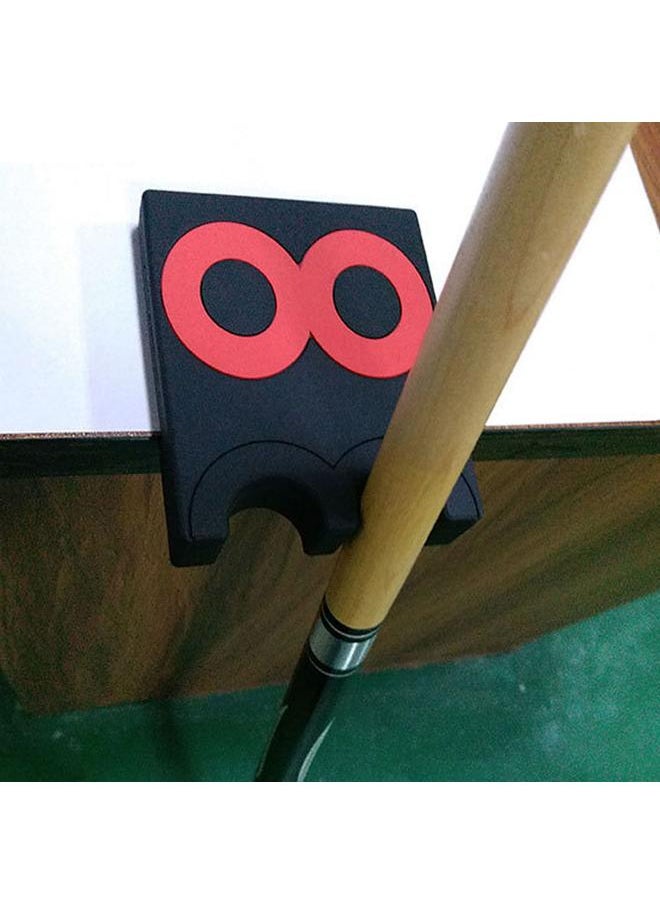 Thoraya PVC Portable Universal 2 Hole Pool Cue Billiards Snooker Stick Holder Rack Storage Fixed Accessories  - Image 5