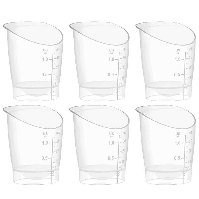 Maymom Baby Feeding Cup, Reusable and Disposable Short-Term Infant Feeding Cup for First Milk Collection, 1 oz, 6 Count - Image 1