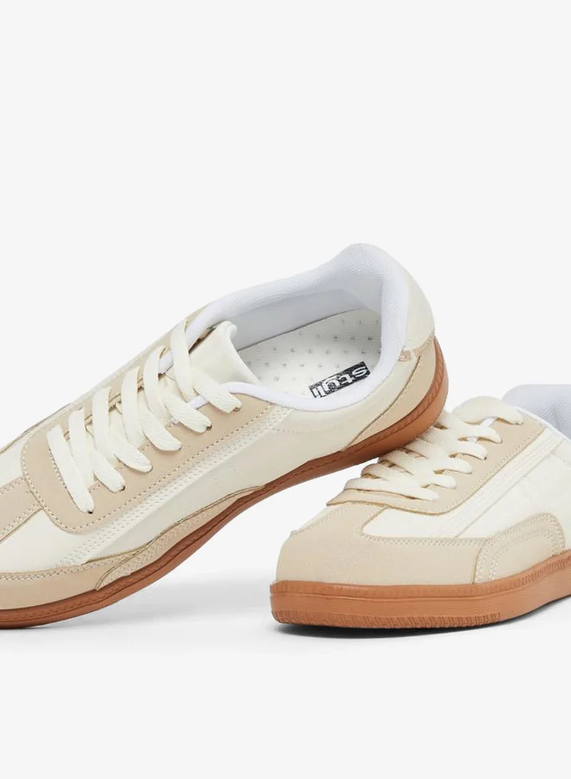 Styli Active Color Block Lace Up Sneakers