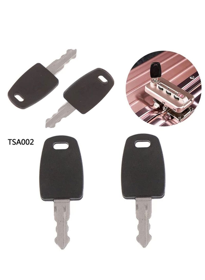 Excefore - Master Keys Travel Luggage Suitcase Customs TSA Lock Key Universal Security TSA002 2 Pieces - Image 1