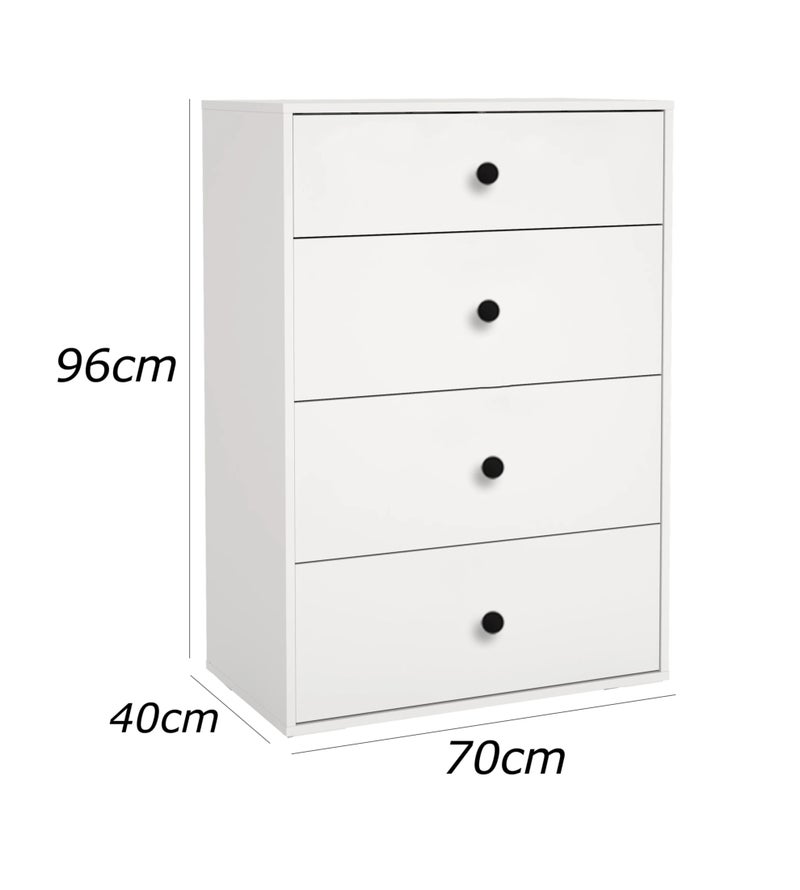 Furniture Store Modern MDF drawer unit - Height 96 cm - Width 70 cm - Depth 40 cm, from Furniture Store. - Image 5