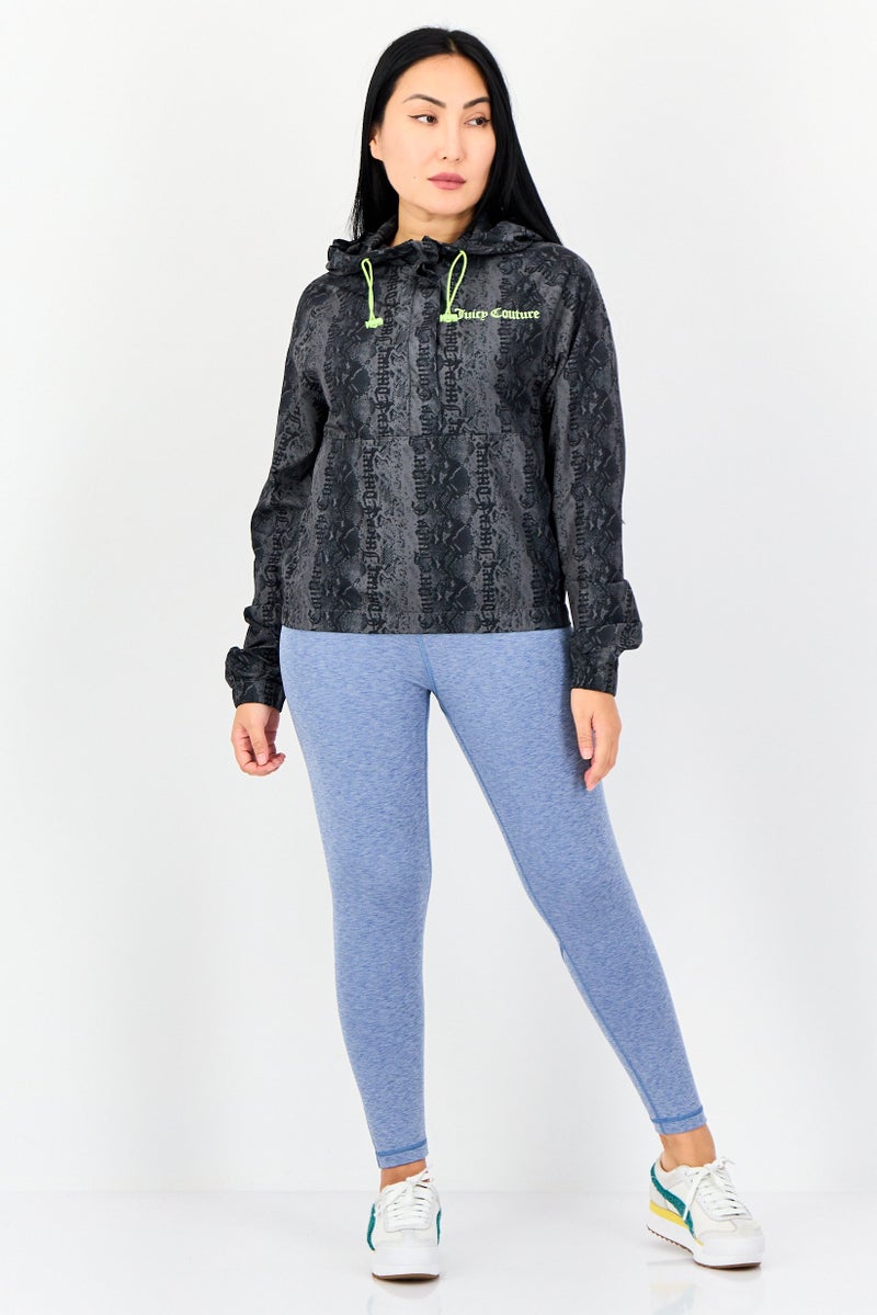 Juicy Couture Women Brand Logo Windbreaker Jacket, Multicolor - Image 2