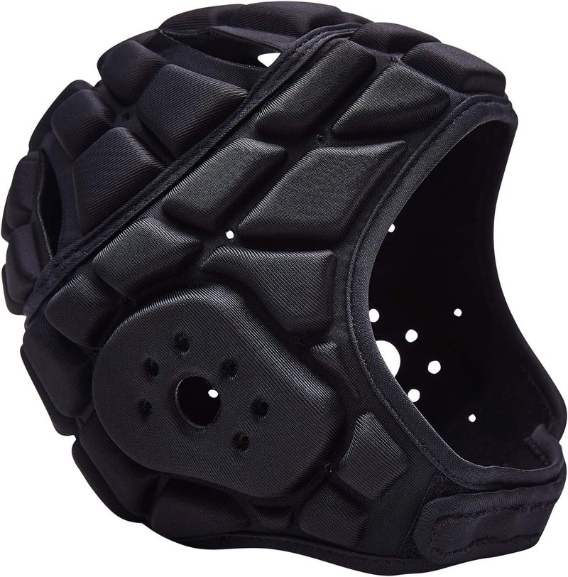COOLOMG Softshelled Football Helmet 7v7 Soft Shell Flag Football Helmet Rugby Padded Headgear Soccer Goalie Goalkeeper Head Protector for Youth - Image 2