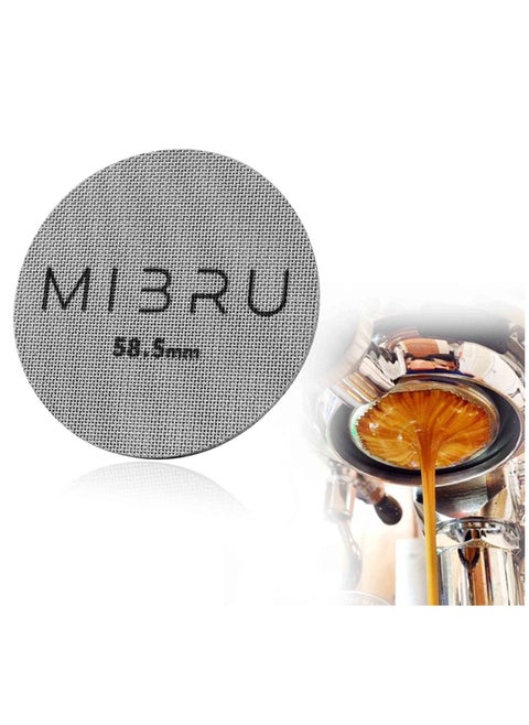 Coffee Portafilter Puck Screen,Espresso Portafilter Lower Shower Screen, Reusable Puck Filter Contact Screen Coffee Accessories(58.5mm)