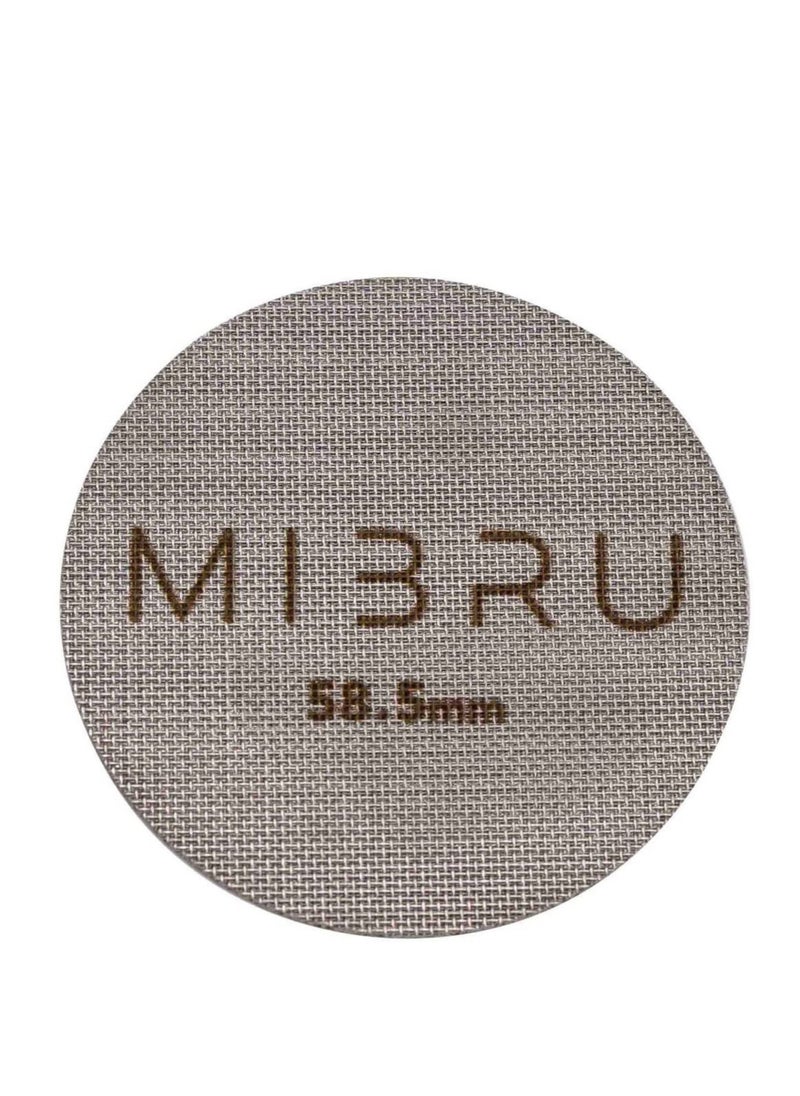 MIBRU Coffee Portafilter Puck Screen,Espresso Portafilter Lower Shower Screen, Reusable Puck Filter Contact Screen Coffee Accessories(58.5mm)  - Image 2