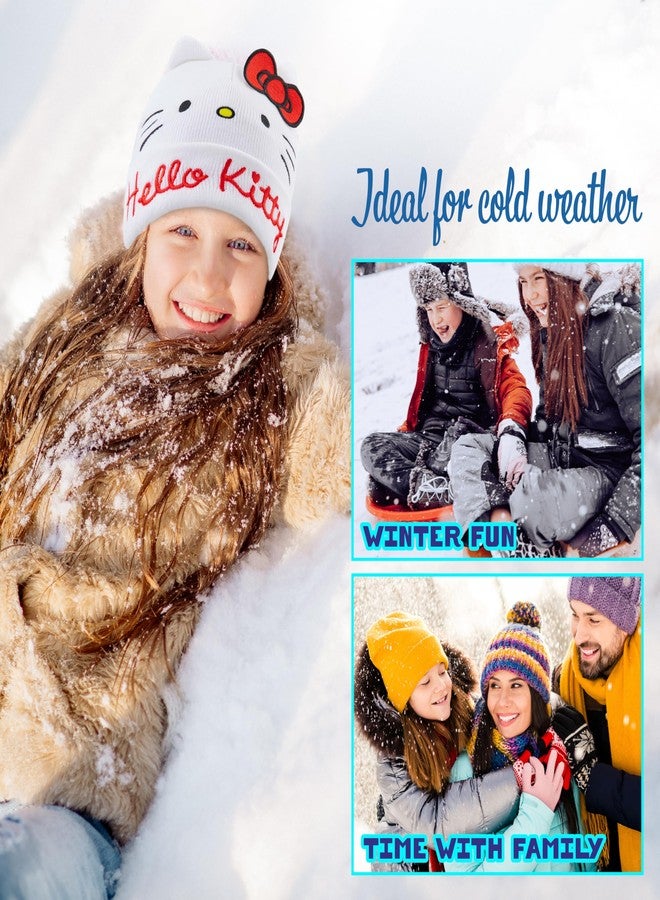 Hello Kitty Girls Hat Gloves And Scarf Set, Winter Accessories - Gifts For Girls - Image 3