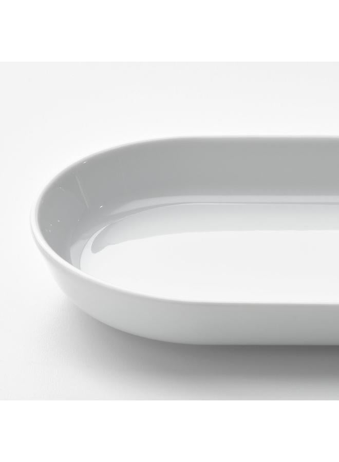 erorex Serving Plate, White, 20X11 Cm - Image 4