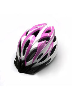 Ordinary one-piece bicycle cycling helmet for men and women mountain bike riding scooter helmet Pink White - pzsku/Z6CB7E4254FDA99782648Z/45/_/1730312993/00e101a8-18e0-4b95-991e-bf4fdfaad9a2