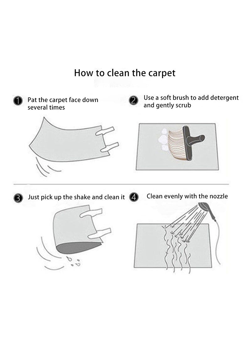 Sharpdo - Rectangular Soft Touch Carpet  Rectangle 200*300cm - Image 1