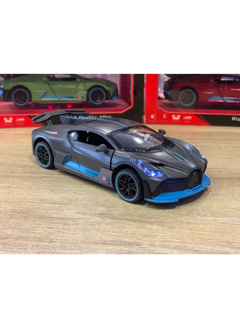 1:32 scale model car, black color - Image 1