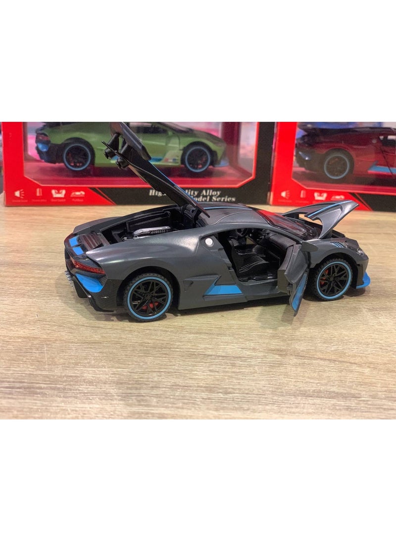 1:32 scale model car, black color - Image 4