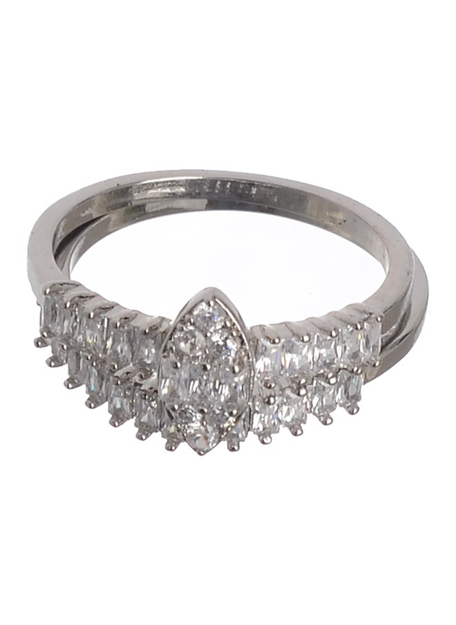 Akher el Ankoud - Twins Silver Ring - Image 1