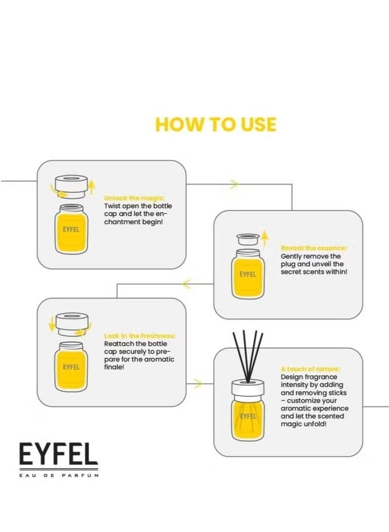 EYFEL lavender Reed Diffuser 120ml - Image 2