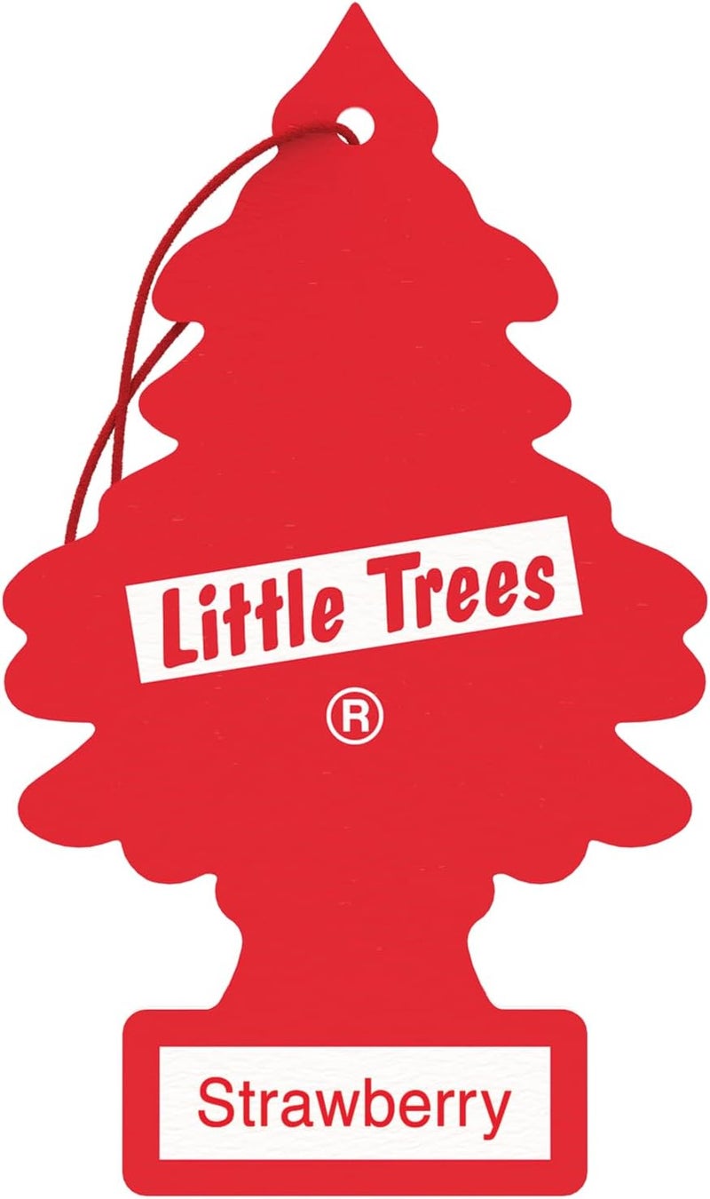 Little Trees Strawberry Paper Air Freshener - 1-Pack - Image 1