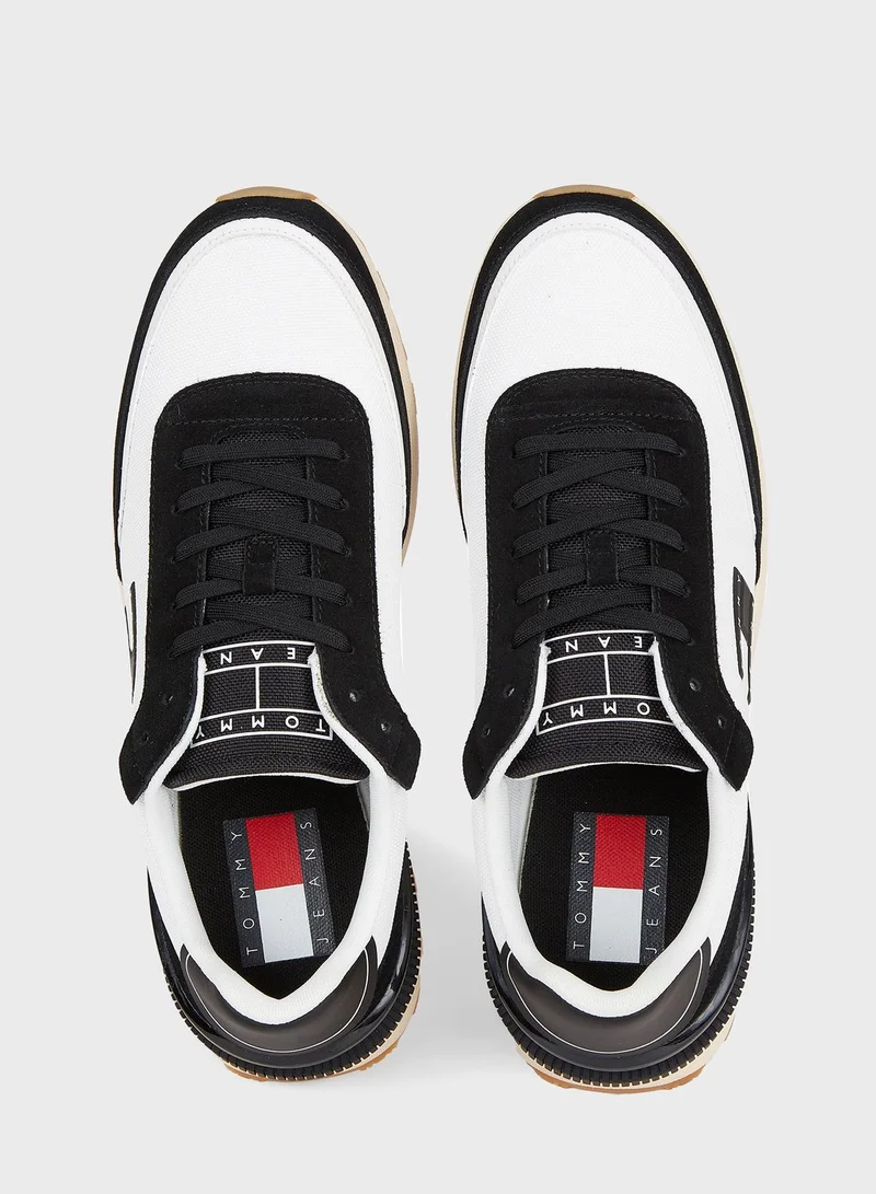 TOMMY JEANS Lace Up Low Top Sneakers