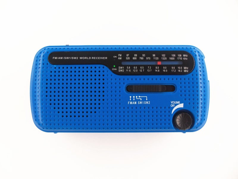 [National Joint Guarantee] Outdoor Multi-Band Am/Fm/Sw Solar Hand-Cranked Charging Radio - Image 1