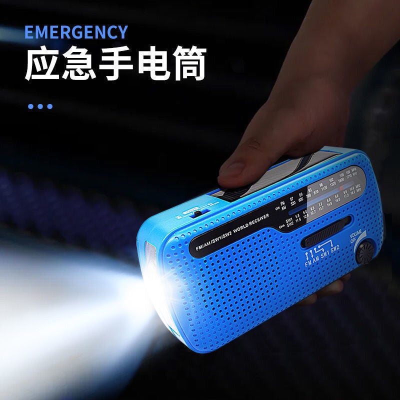 [National Joint Guarantee] Outdoor Multi-Band Am/Fm/Sw Solar Hand-Cranked Charging Radio - Image 5