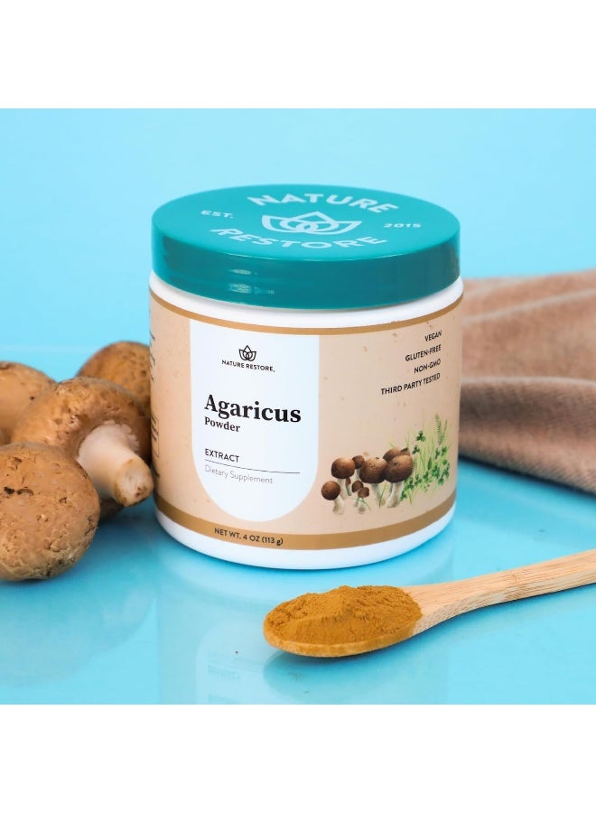 Nature Restore Agaricus Blazei Murill Extract Mushroom Powder - Image 2