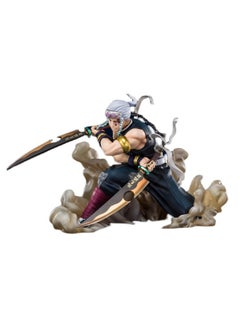 General Blade of Ghost Exterminator anime series, special effects, Tianyuan, sound column, scene special effects, double knife mode anime figure (15cm)  - Image 1