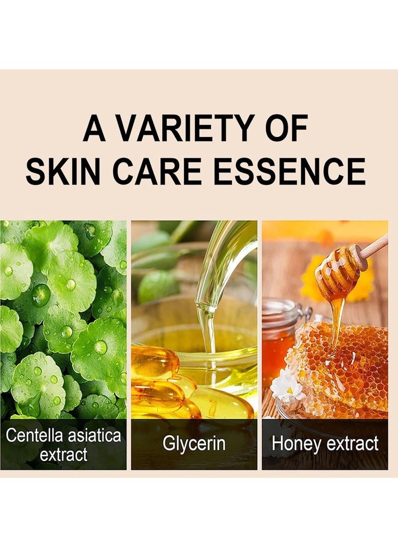 آي بي سي سي سي أن دي سي سي سي كريم مصحوب Centella Asiatica لتصحيح الألوان ، SPF 25 مؤسسة تغطية كاملة ، ماكياج البشرة موحدة والعناية بالبشرة ، طويل المفعول مرطب المخفي ، الظلام 45 مل - Image 4