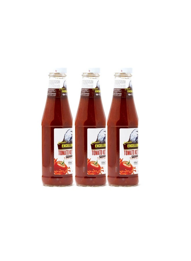 Excellence Tomato Ketchup, 3x340g - Image 3