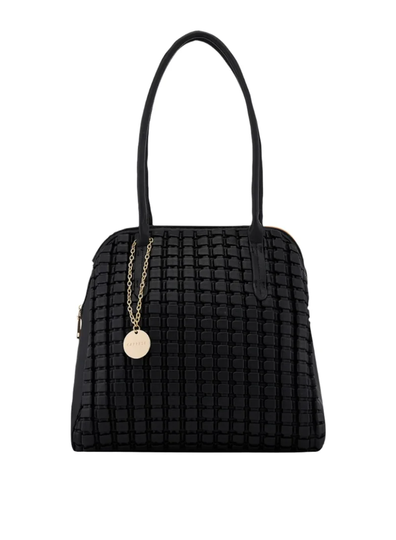 CAPRESE HAVANA SATCHEL LARGE BLACK