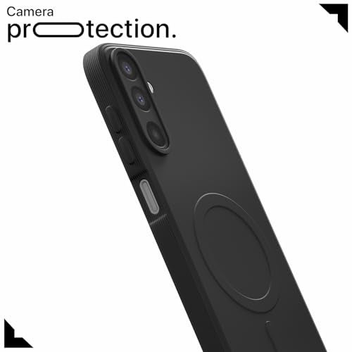 Pikkme Back Cover for Samsung Galaxy M17 5G / A17 5G / F17 5G Soft Matte Silicone Mag-Safe Design (Mag-Safe Not Support) Camera Protection | Slim Fit Bumper Cover (Black) - Image 5